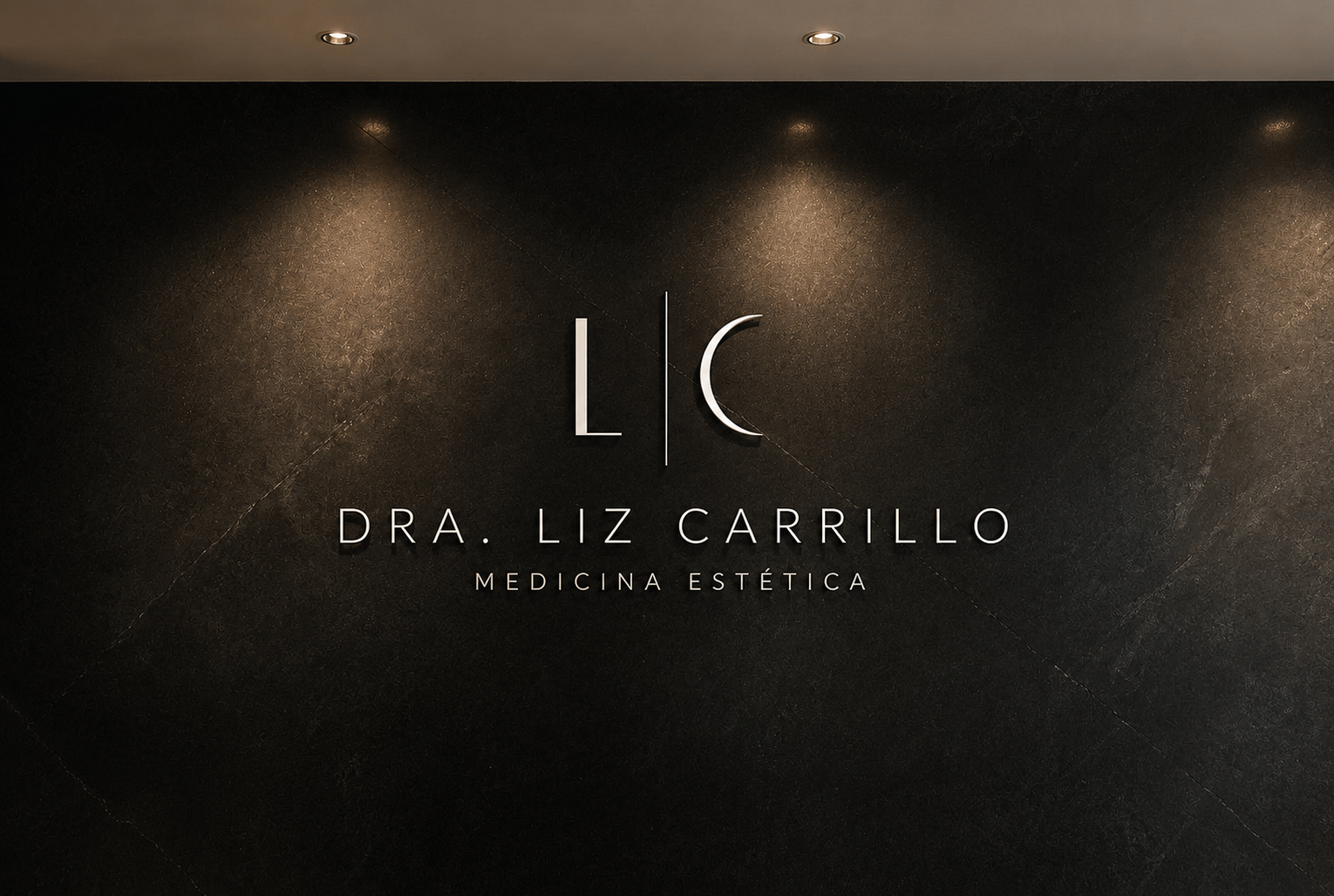 Recepción del consultorio Cielos Spa